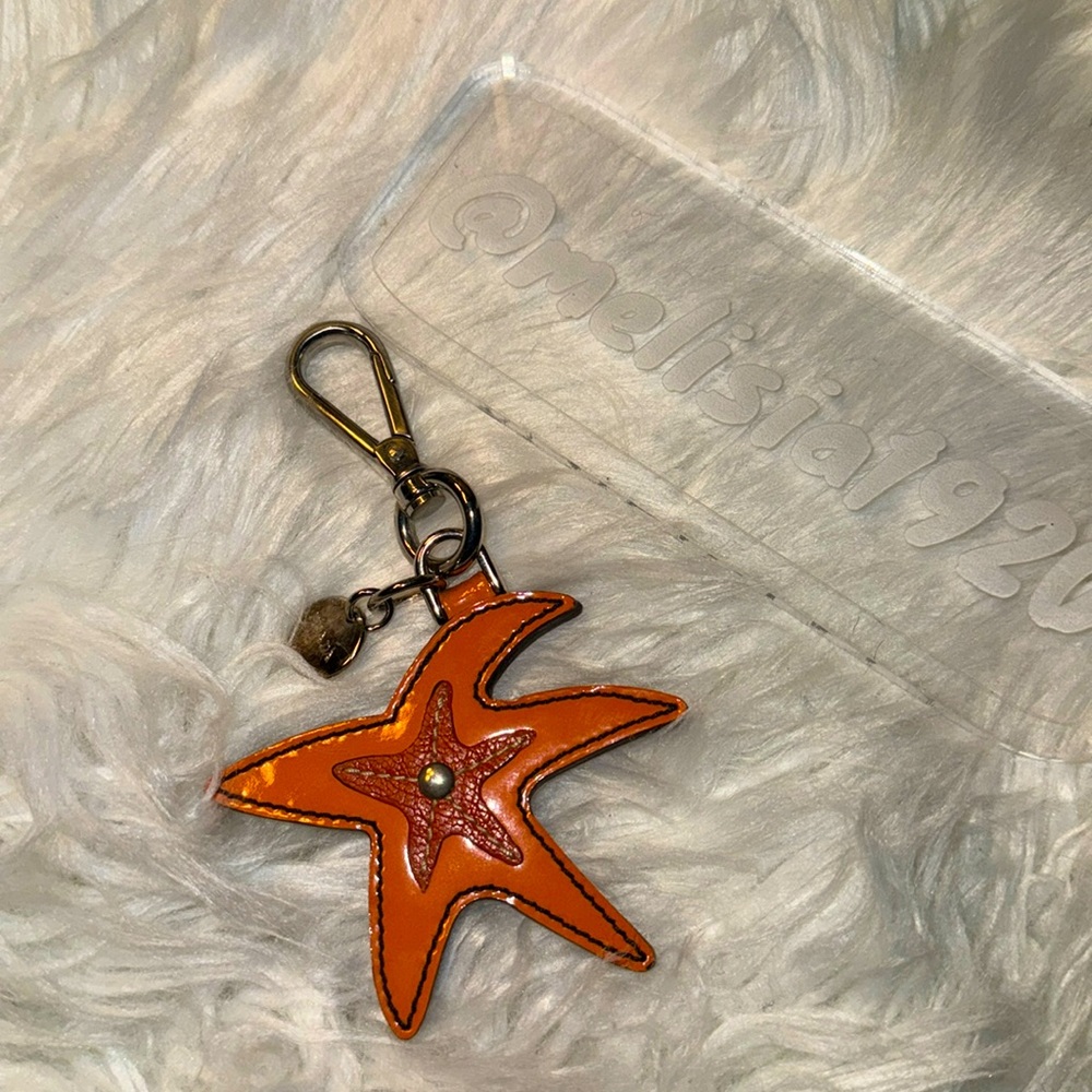 Authentic Prada, starfish bag, charm, keyring EUC - Picture 1 of 3